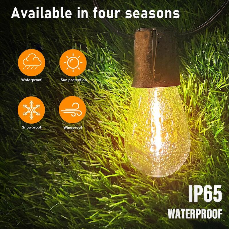 LED Solar String Lights – Waterproof Decorative Outdoor Lighting-Solar Wind LED Chime