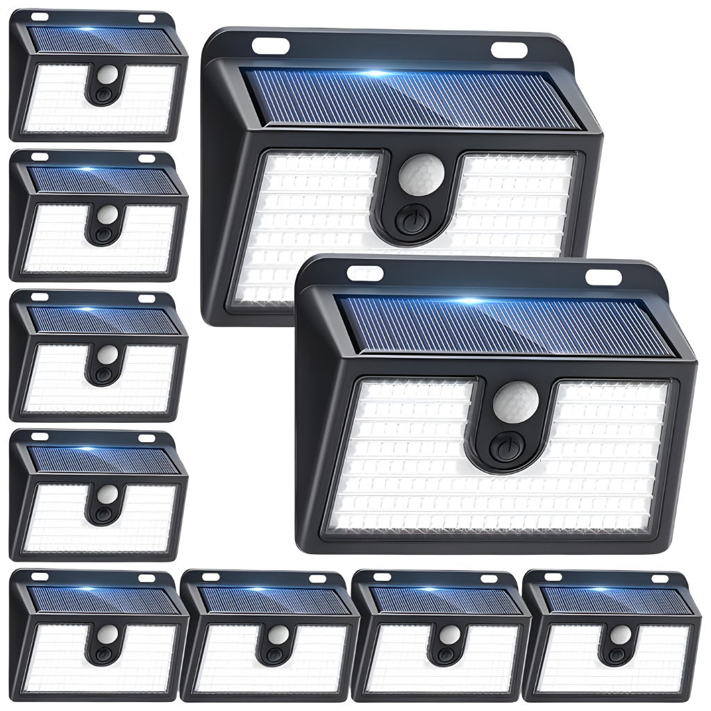Solar Motion Sensor Outdoor Lights