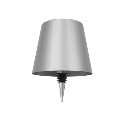 Wireless Bottle Lamp Metal Wine Bottle Light With 3 Color Light Dimming