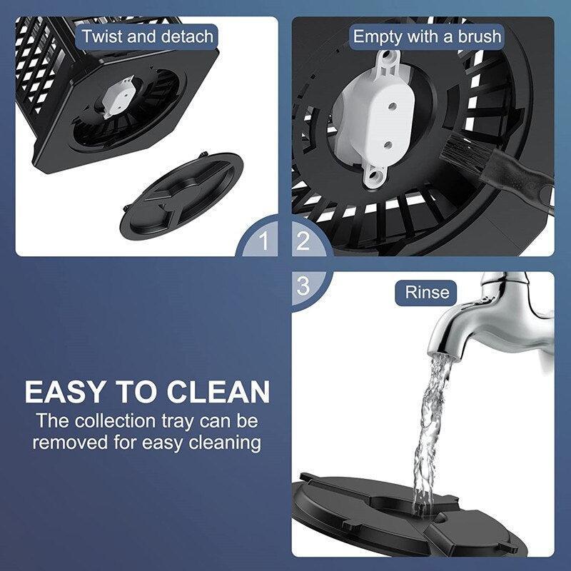 11W Outdoor Waterproof Insect Trap – Bug-Free Outdoor Living-Solar Wind LED Chime