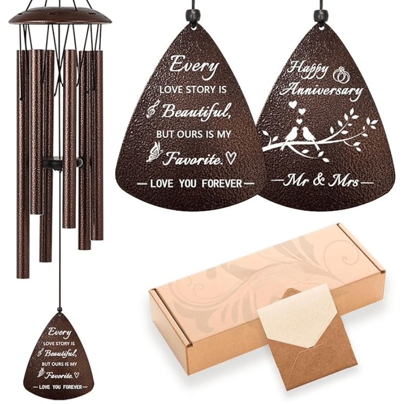 Retirement Wind Chime Gift-Solar Wind LED Chime