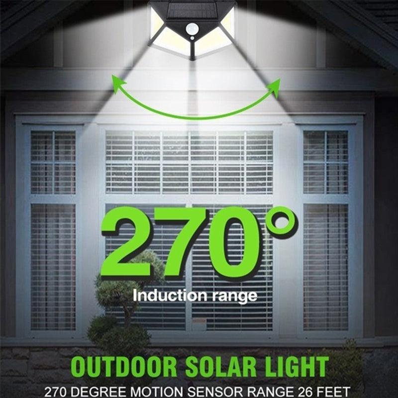 100 LED Solar Wall Motion Light – Bright and Weatherproof-Solar Wind LED Chime