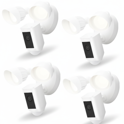 Floodlight Cam Wired Plus with Motion Detection And HD Monitoring