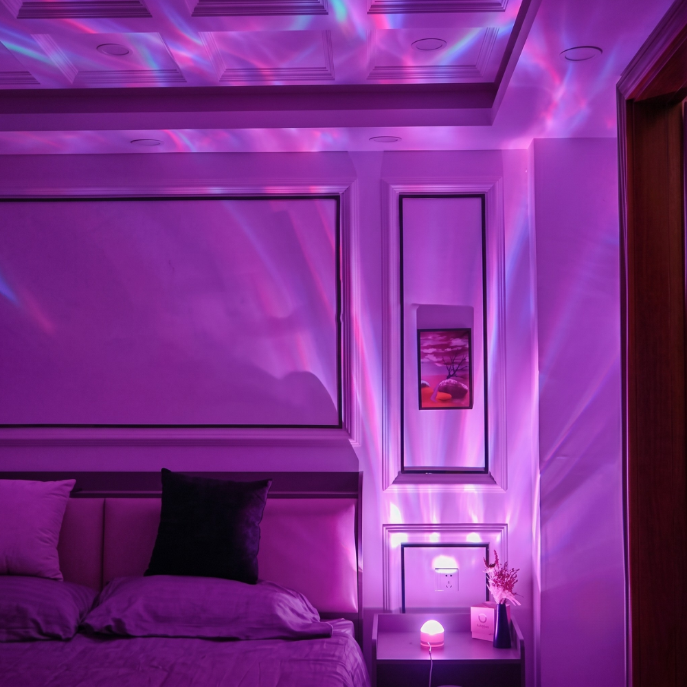 Indoor Water Ripple Starry Sky Projector Lamp