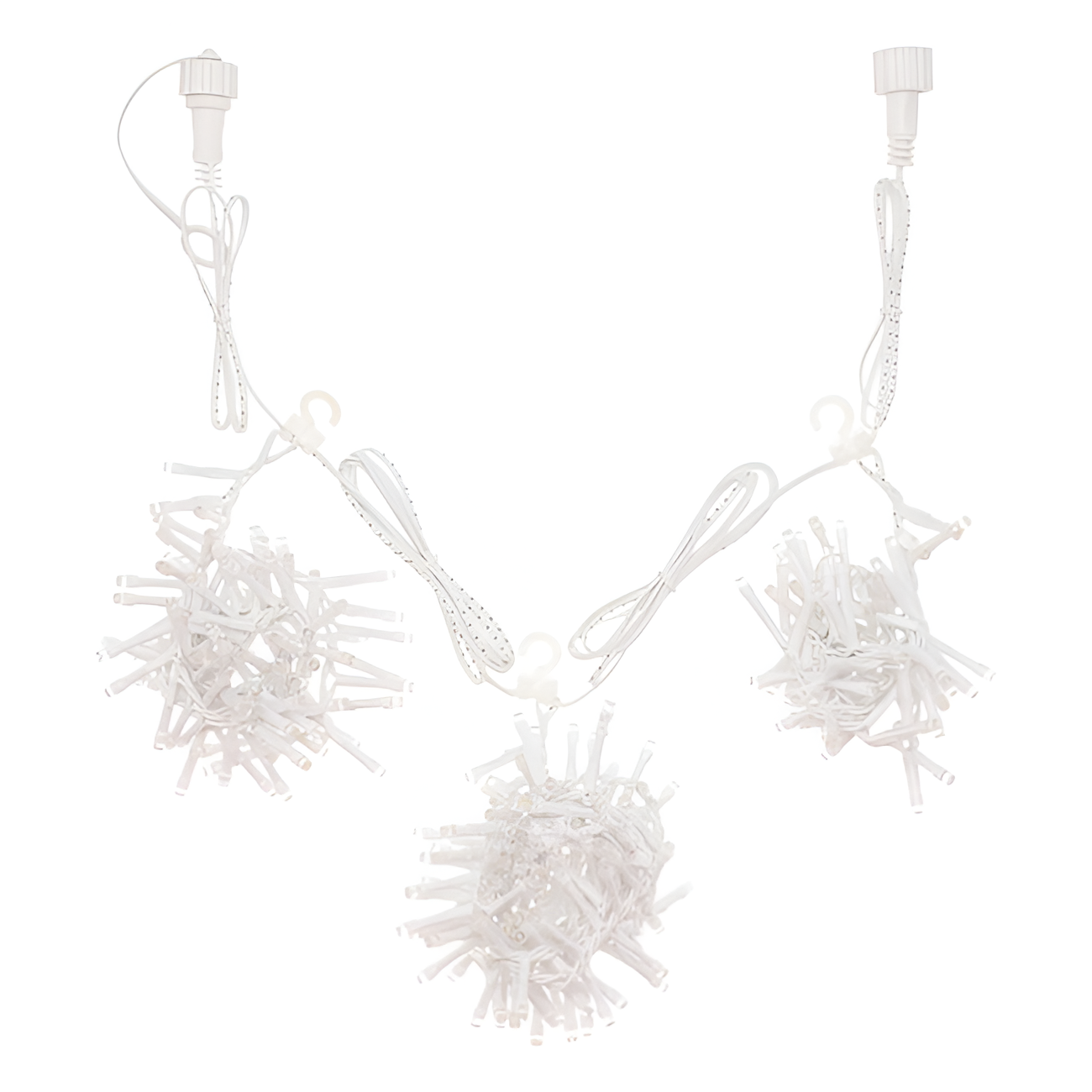 3M Warm White LED Cluster String Lights
