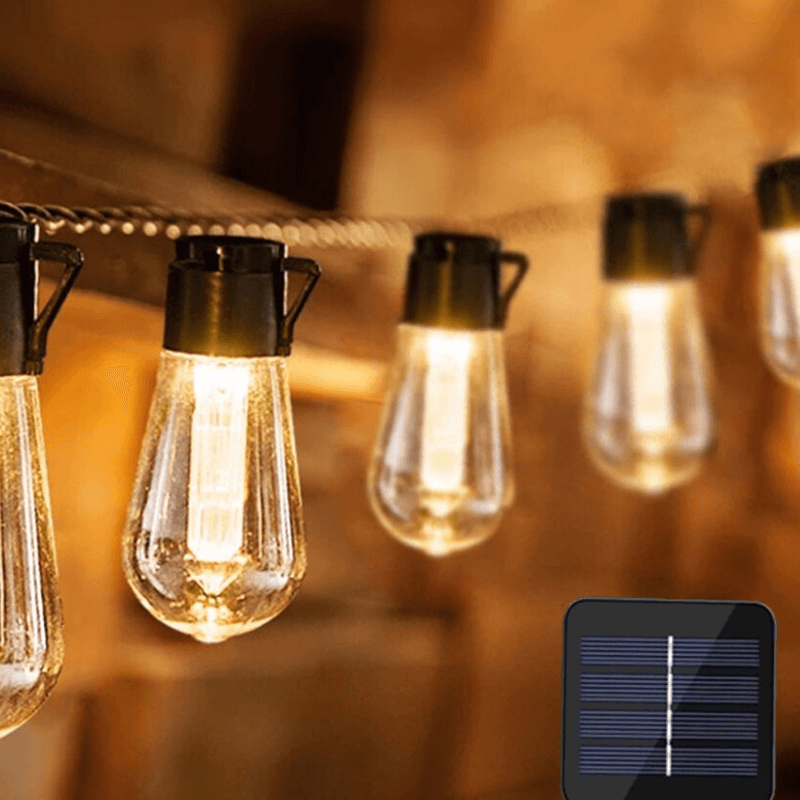 LED Solar String Lights – Waterproof Decorative Outdoor Lighting-Solar Wind LED Chime
