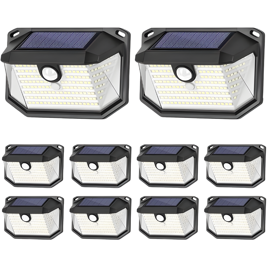 Super Bright 178 LEDs Motion Sensor Wall Light