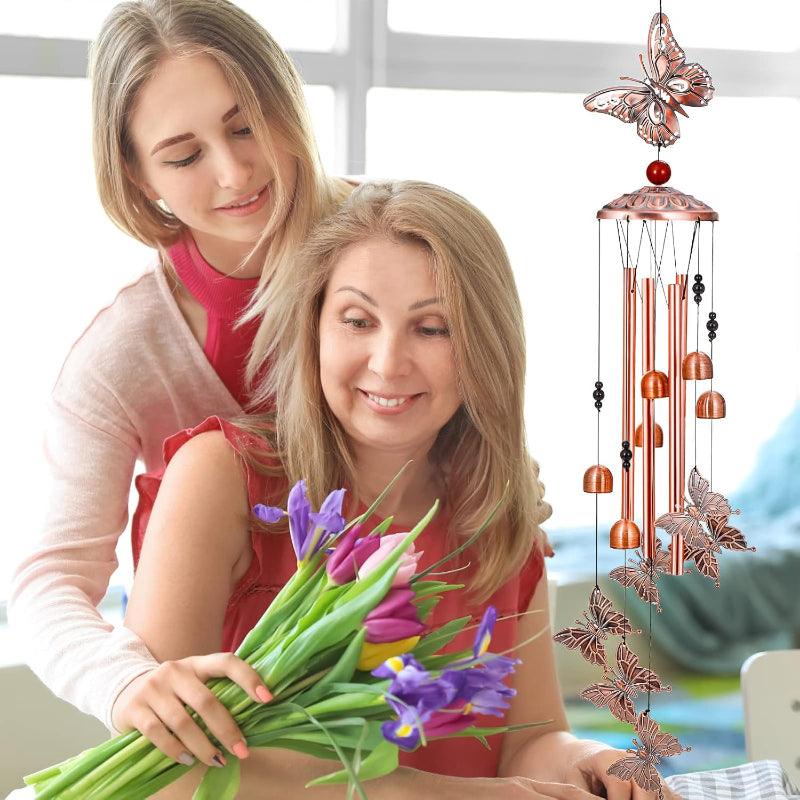 Animal Nature Inspired Wind Chimes-Solar Wind LED Chime