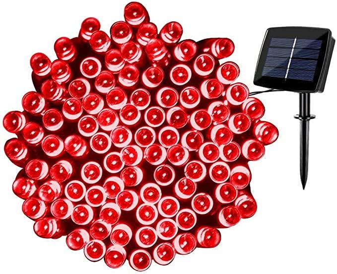 17-Meter Solar Fairy String Lights – Outdoor Decorative Lighting-Solar Wind LED Chime