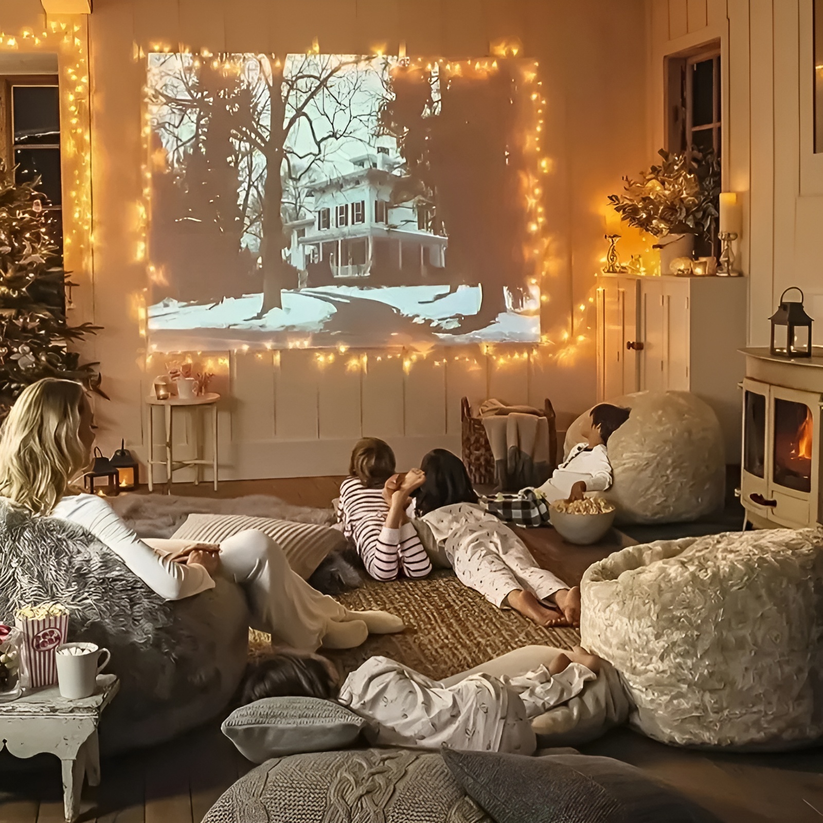 Yellow LED Light with Plug Christmas Tree Light LED Bulb