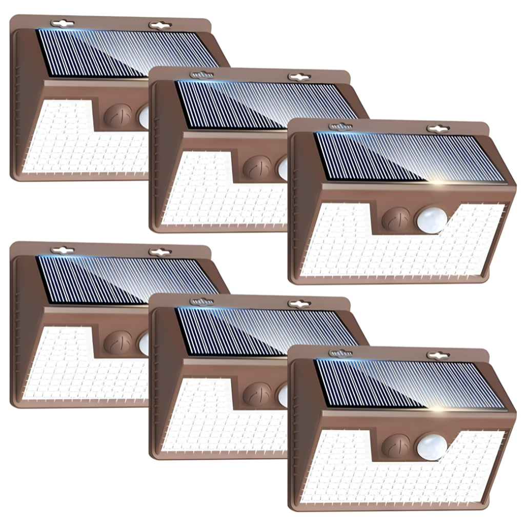 140 LED Solar Powered Waterproof Fence Light