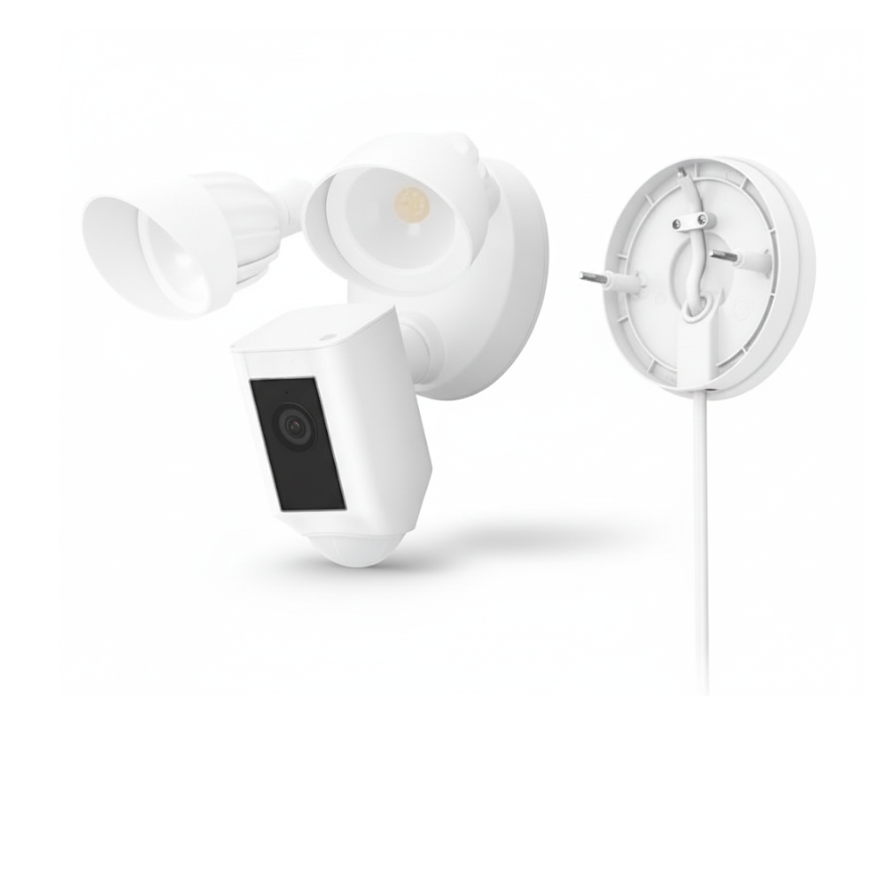 Floodlight Cam Wired Plus with Motion Detection And HD Monitoring