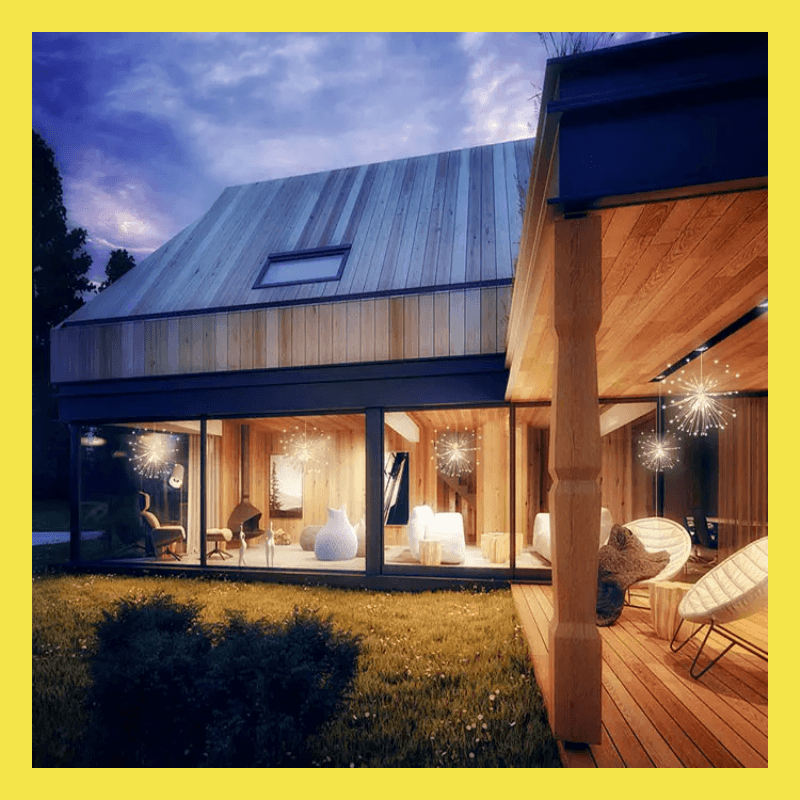 Starburst Hanging String Lights - Transform Your Home-Solar Wind LED Chime