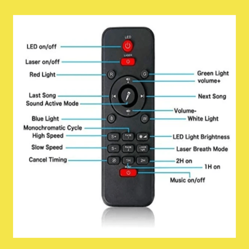 Smart Light Built-In Bluetooth Galaxy Projector-Solar Wind LED Chime