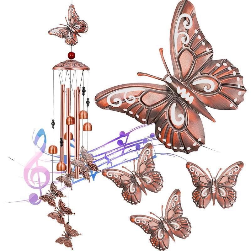 Animal Nature Inspired Wind Chimes-Solar Wind LED Chime