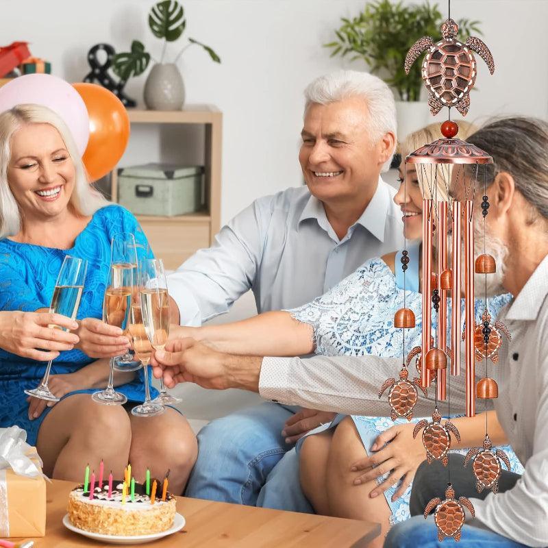 Animal Nature Inspired Wind Chimes-Solar Wind LED Chime
