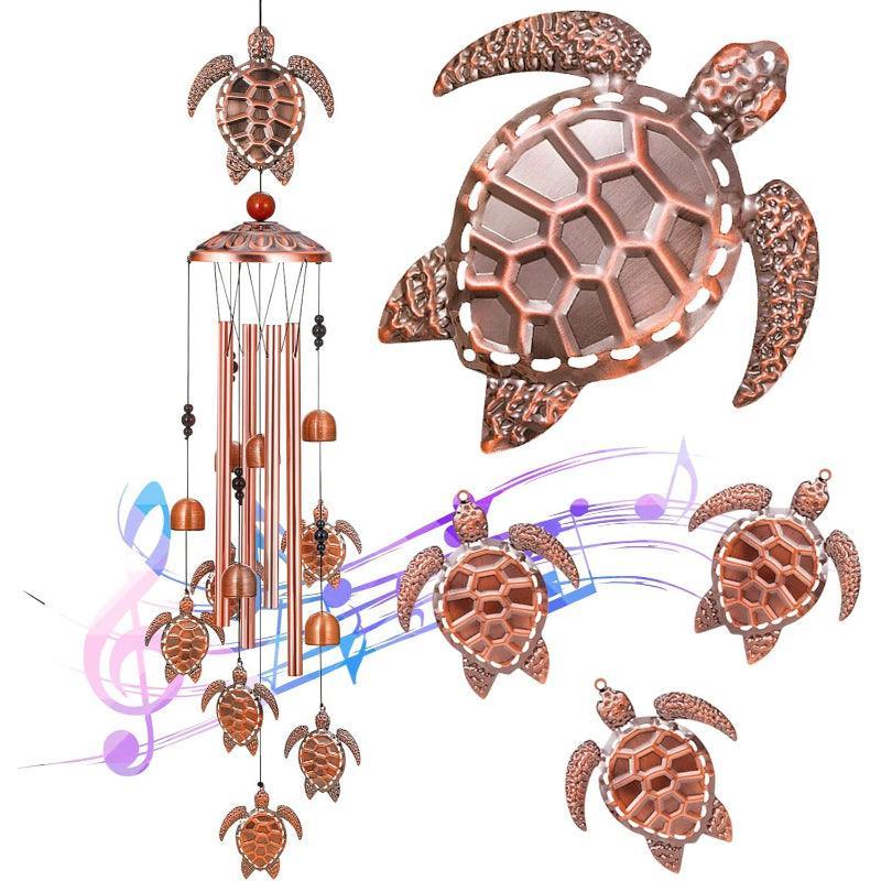 Animal Nature Inspired Wind Chimes-Solar Wind LED Chime