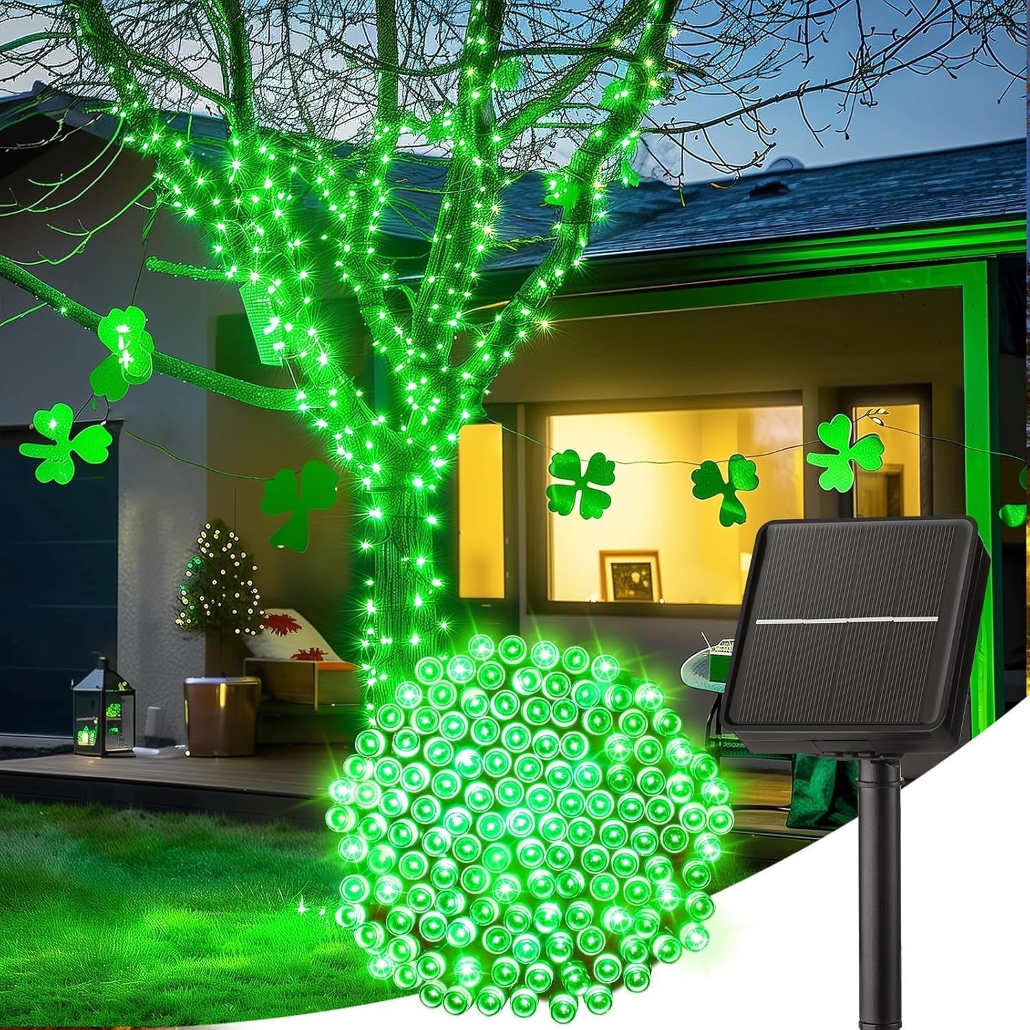 Vibrant Solar Outdoor String Lights For Garden And Event Decor-Solar Wind LED Chime