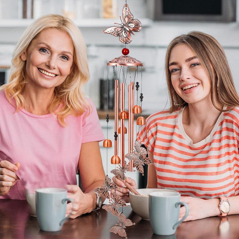 Animal Nature Inspired Wind Chimes-Solar Wind LED Chime