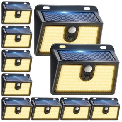 Solar Motion Sensor Outdoor Lights