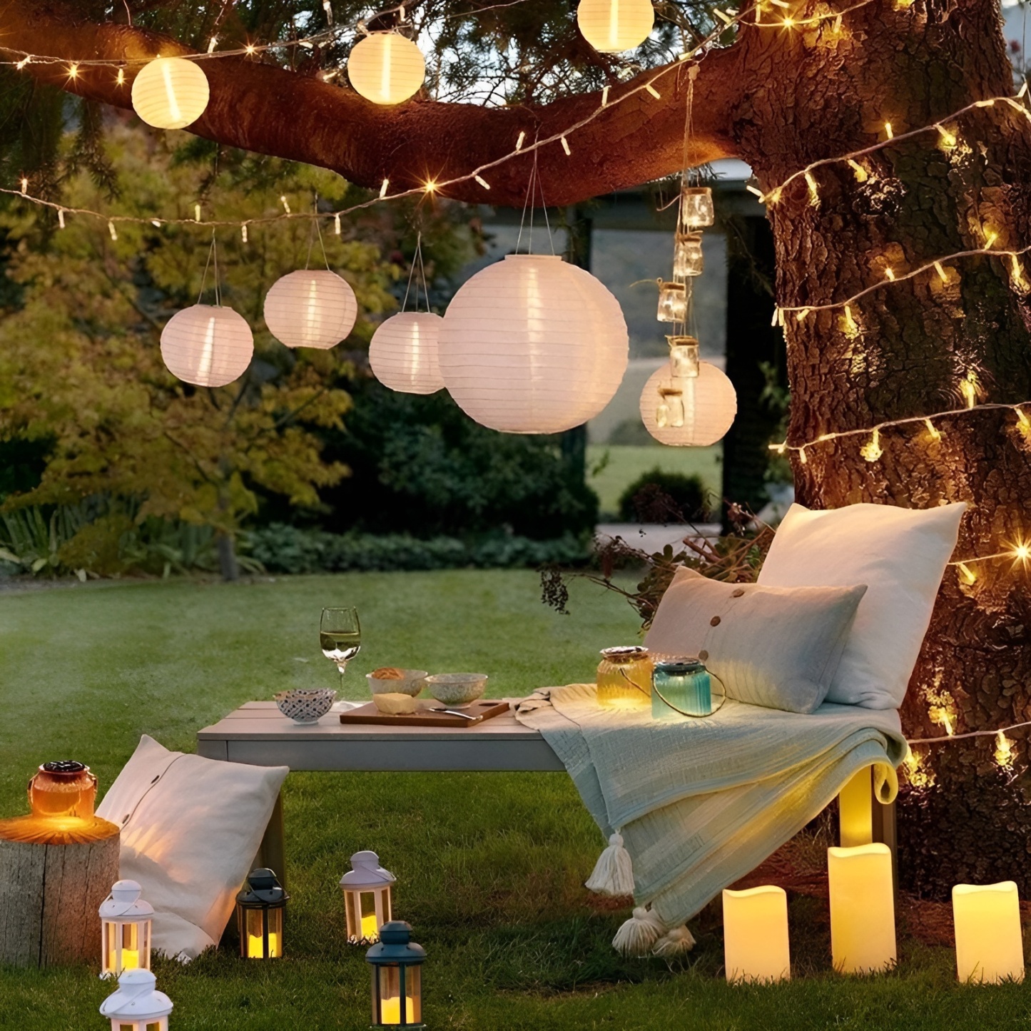 Yellow LED Light with Plug Christmas Tree Light LED Bulb