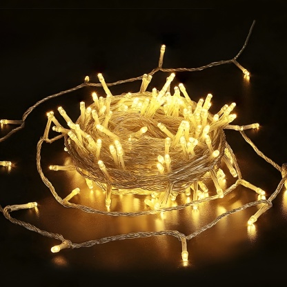 Yellow LED Light with Plug Christmas Tree Light LED Bulb