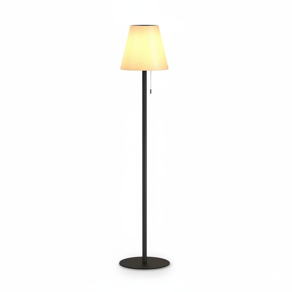 Cordless Dimmable RGB Solar Floor Lamp