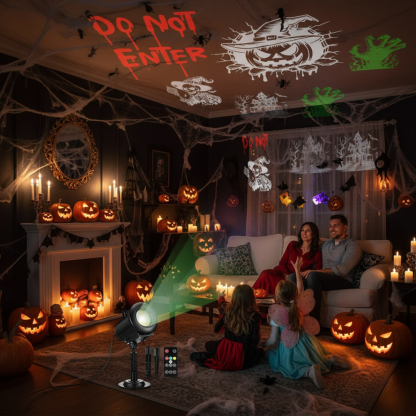 12 in 1 Halloween Outdoor Projection Lights