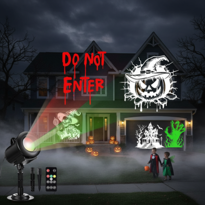 12 in 1 Halloween Outdoor Projection Lights
