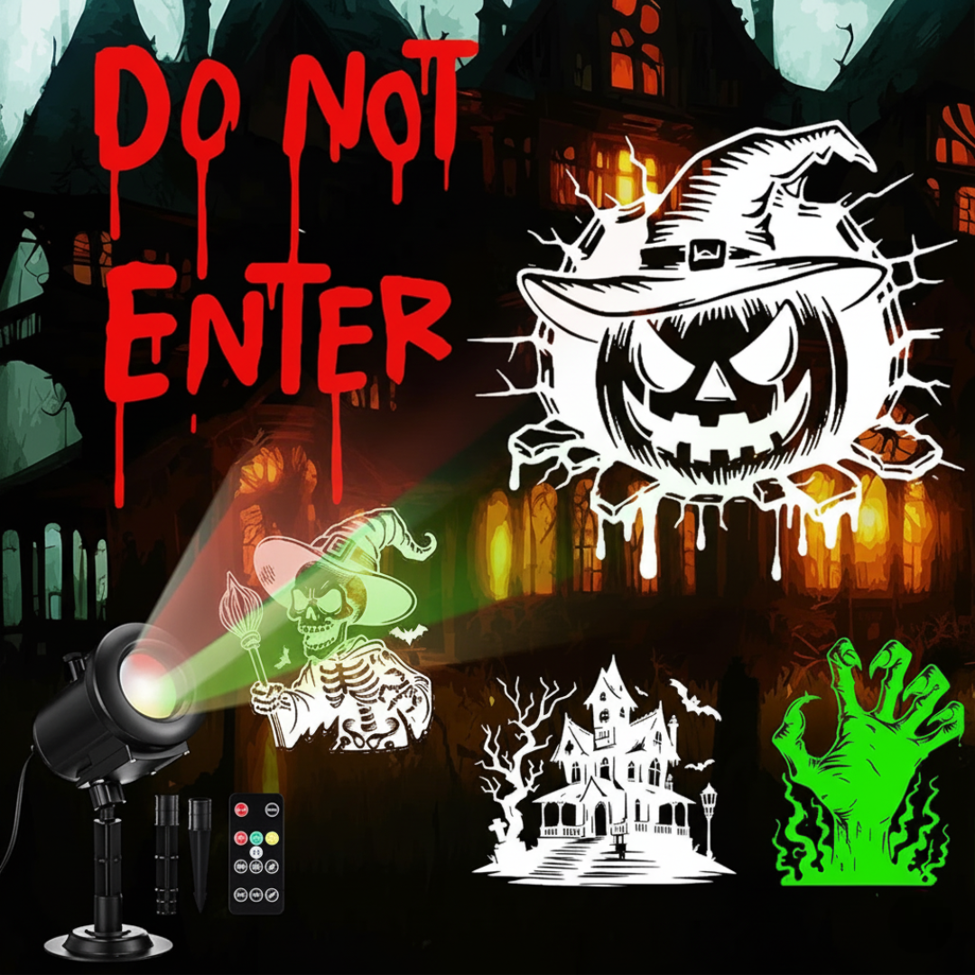 12 in 1 Halloween Outdoor Projection Lights