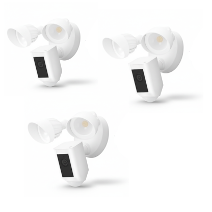 Floodlight Cam Wired Plus with Motion Detection And HD Monitoring