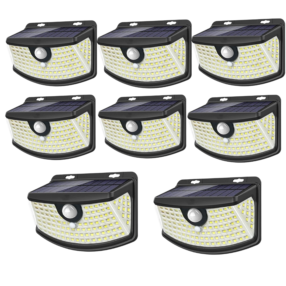 Solar Motion Sensor Lights 120 LEDs