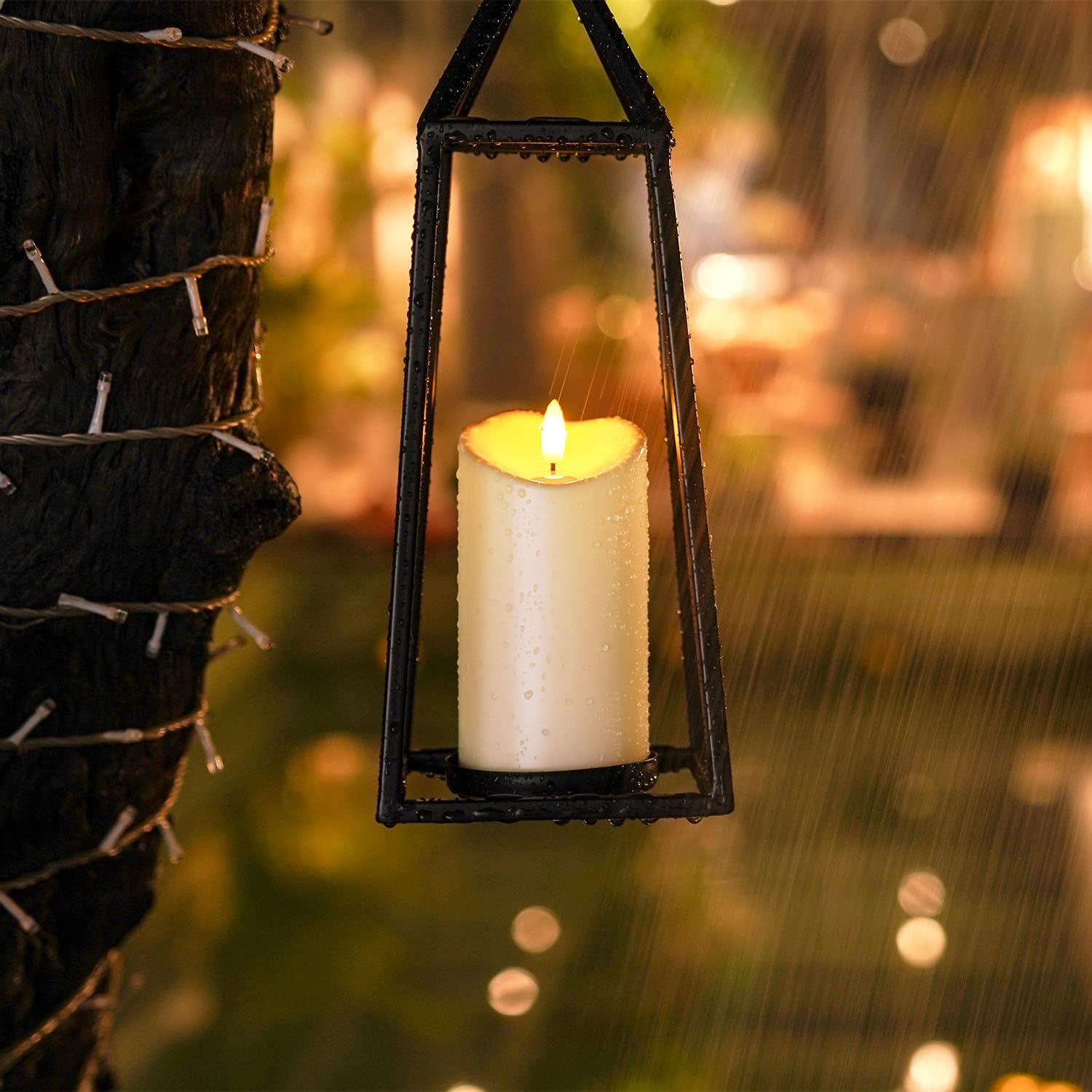 Battery Operated Flameless Candles With Remote Control And Timer