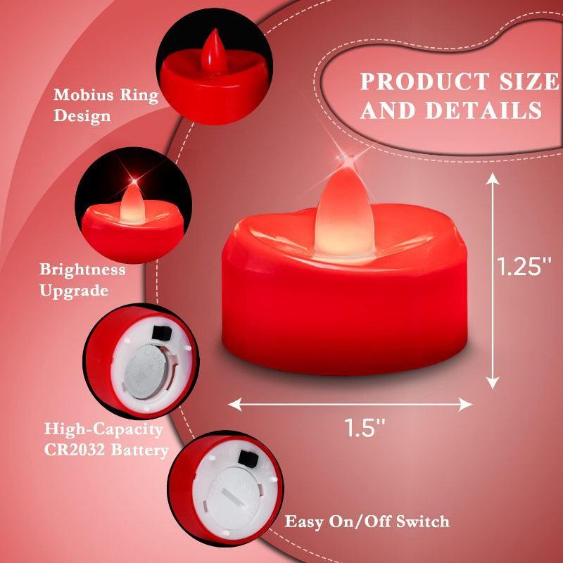 Battery Operated Halloween Candles – Flameless Glow-Solar Wind LED Chime