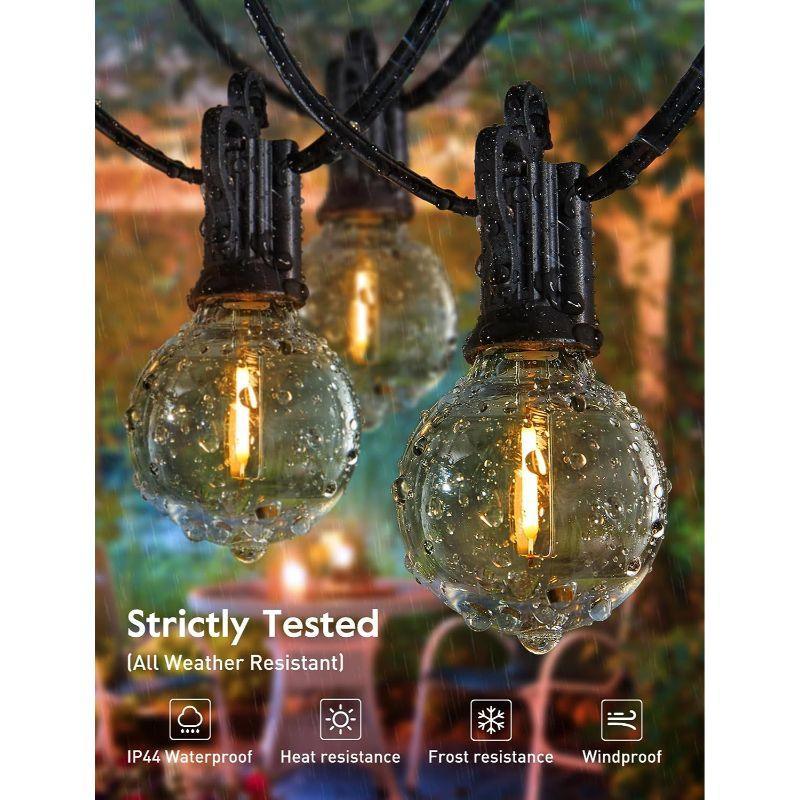 LED Outdoor String Lights – Waterproof and Shatterproof Design-Solar Wind LED Chime