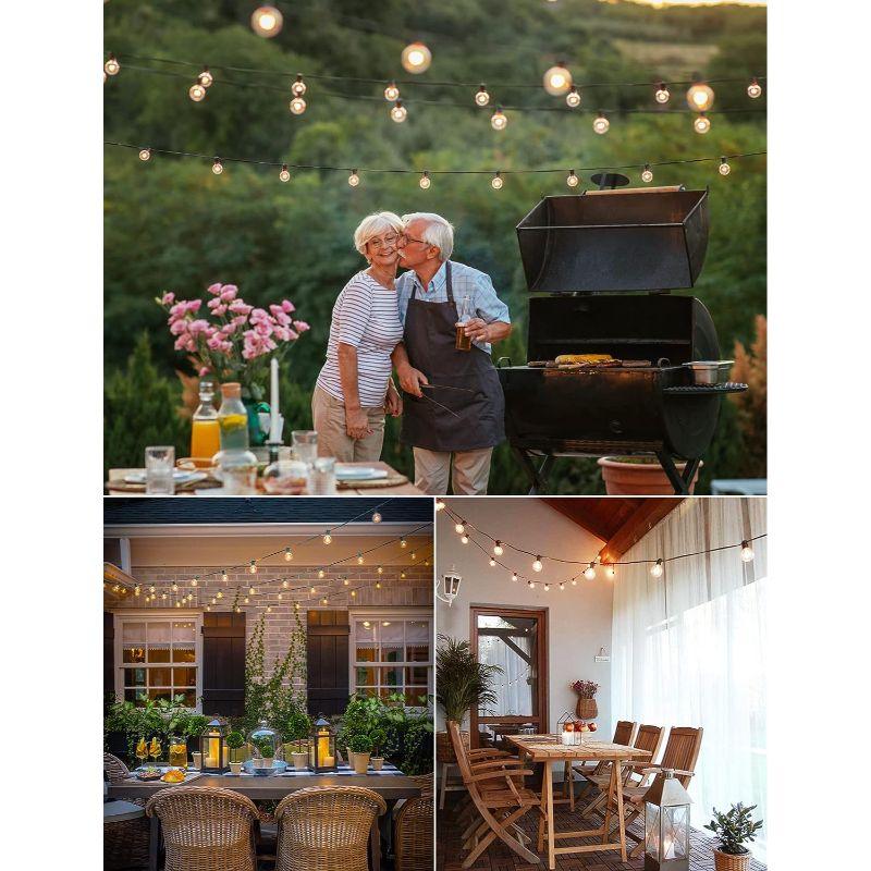 LED Outdoor String Lights – Waterproof and Shatterproof Design-Solar Wind LED Chime