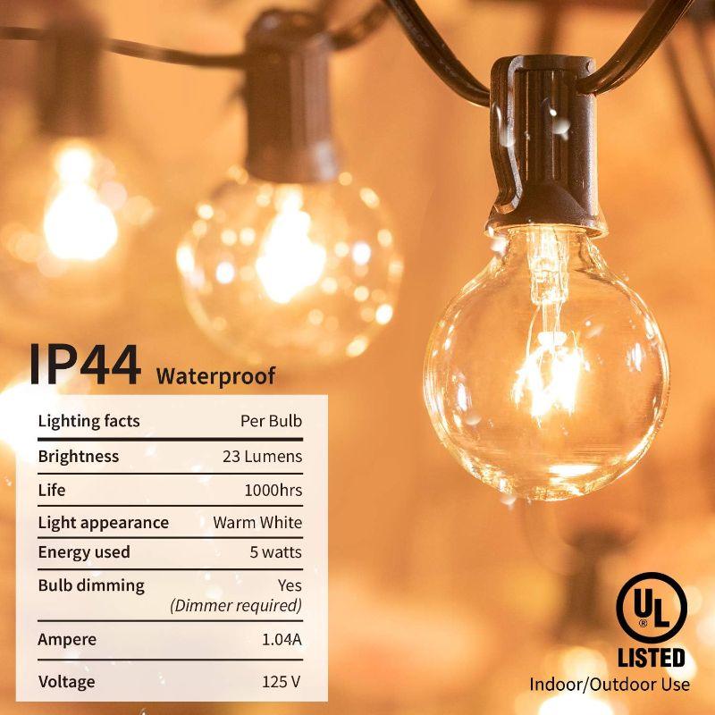 LED Outdoor String Lights – Waterproof and Shatterproof Design-Solar Wind LED Chime