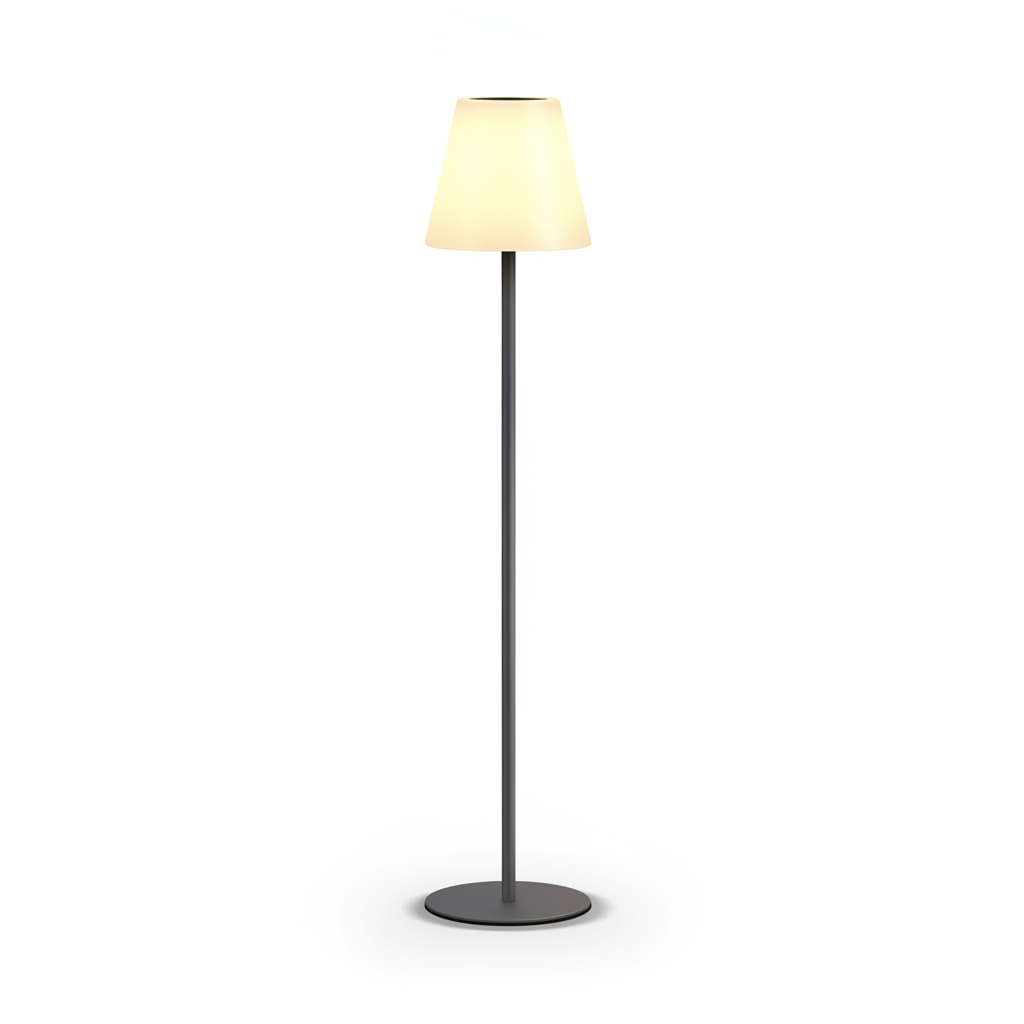 Cordless Dimmable RGB Solar Floor Lamp