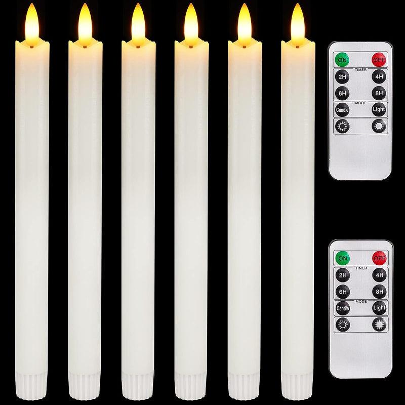 Candles With Flickering Light – Romantic Valentine Wedding Decor-Solar Wind LED Chime
