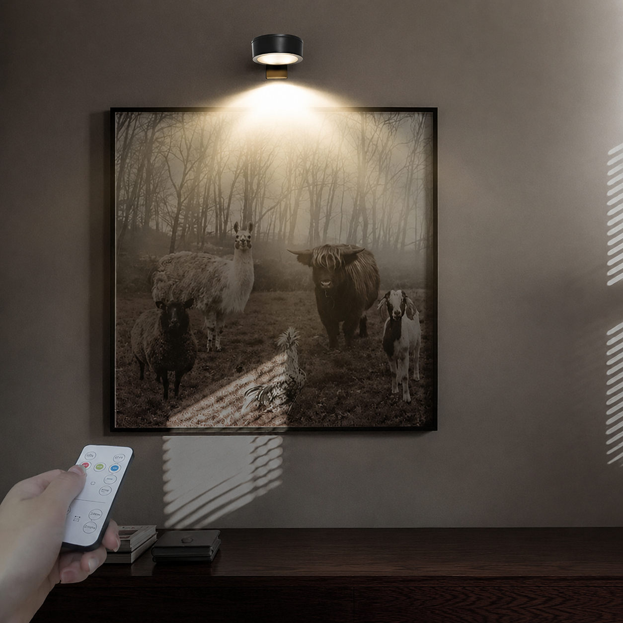 Wireless Magnetic Adjustable Dimmable Warm Light