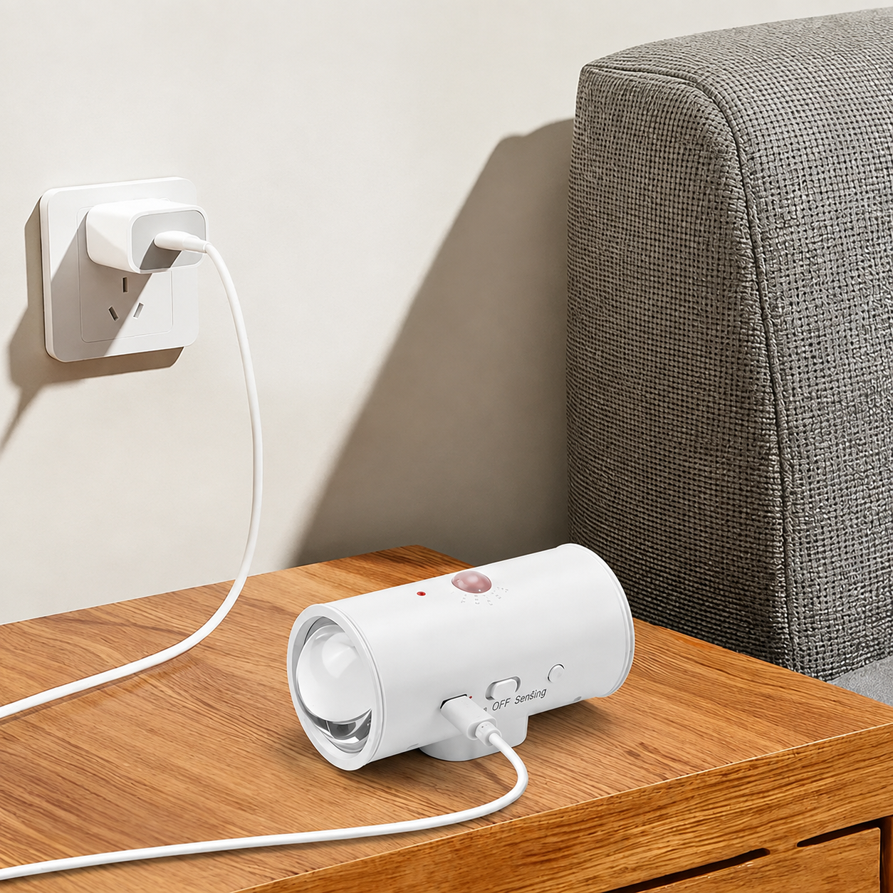 Smart RGB LED Wall Light With Motion Sensor And Dynamic Ambient Lighting