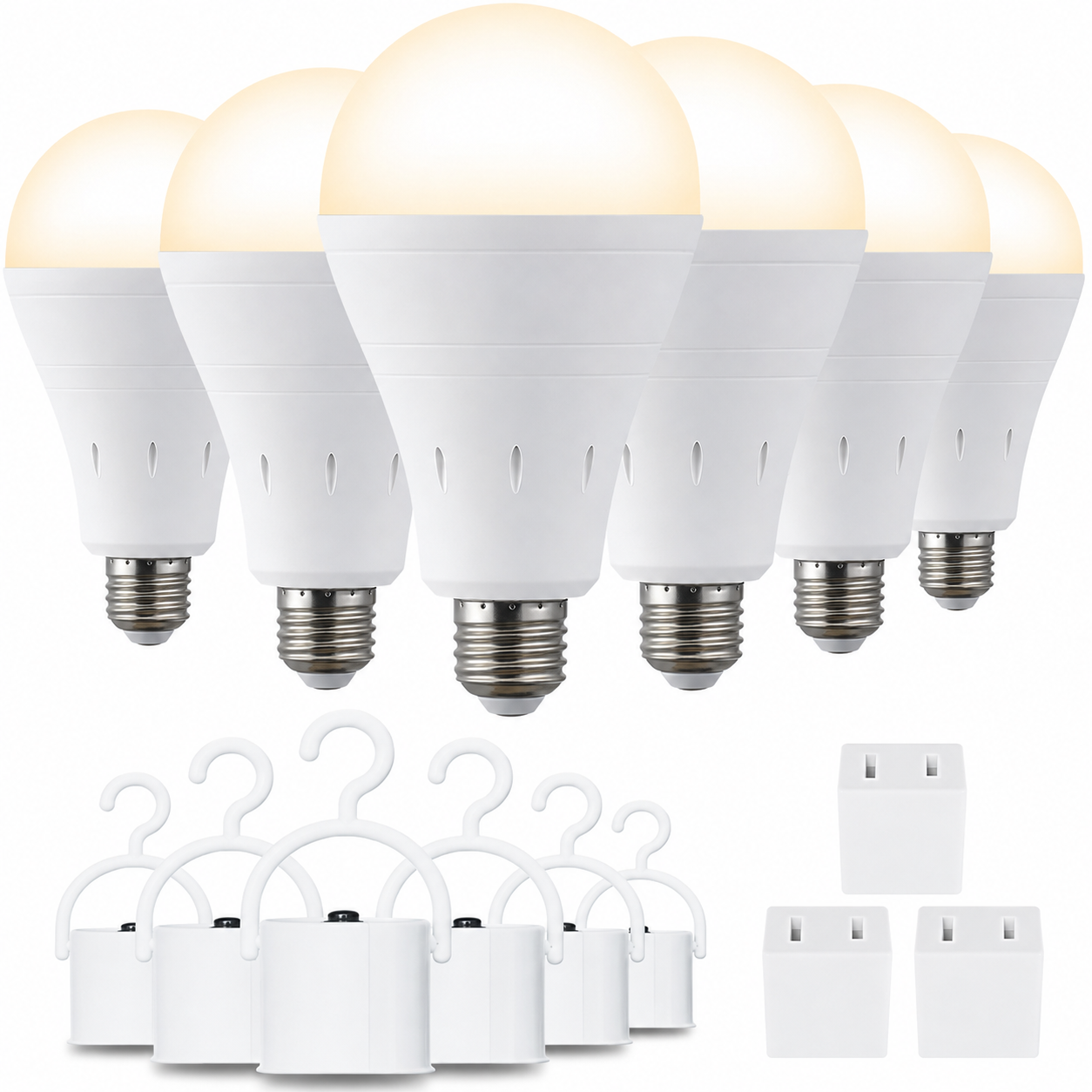 Rechargeable Emergency LED Light Bulbs
