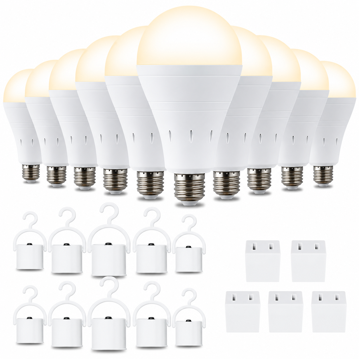 Rechargeable Emergency LED Light Bulbs