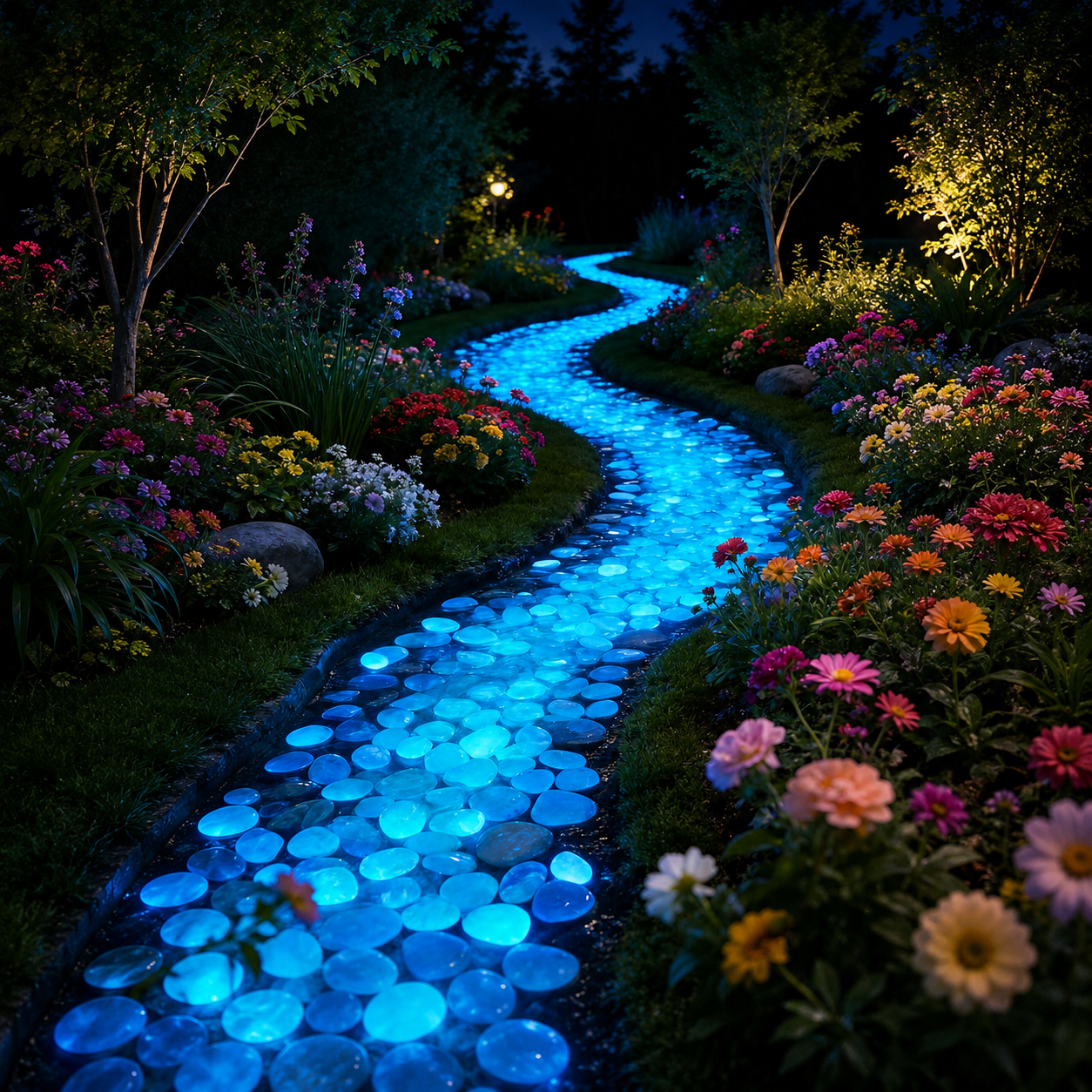 DIY Glow Stones For Fairy Garden And Bonsai Decor