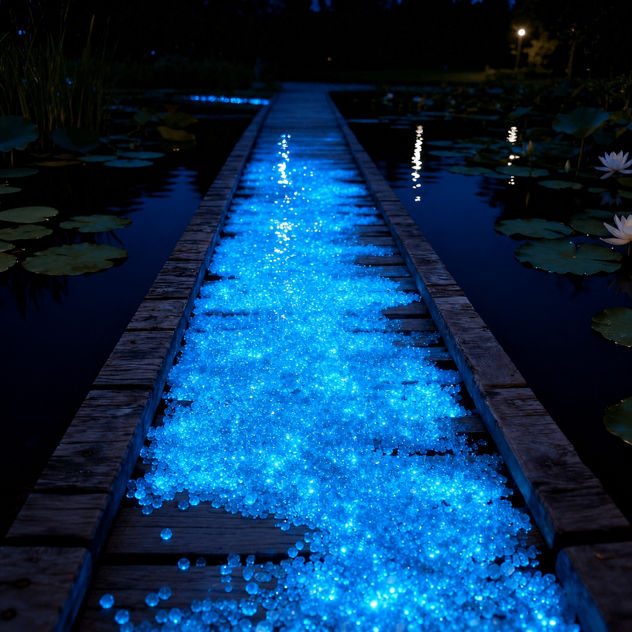 Waterproof Glow Stones For Backyard Lawn And Fish Tank