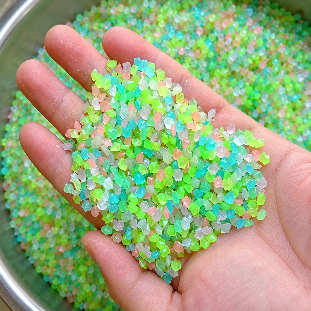 Waterproof Glow Stones For Backyard Lawn And Fish Tank
