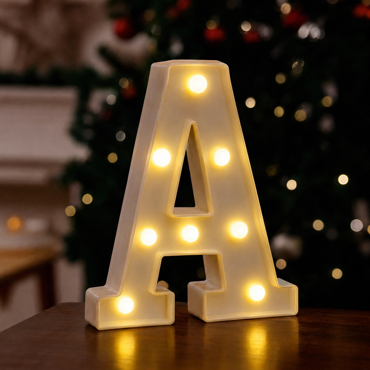 Illuminated English Letter Lamp For Parties And Weddings