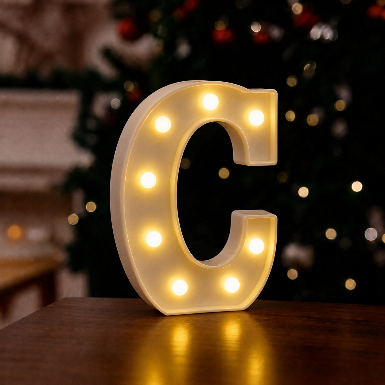 Illuminated English Letter Lamp For Parties And Weddings
