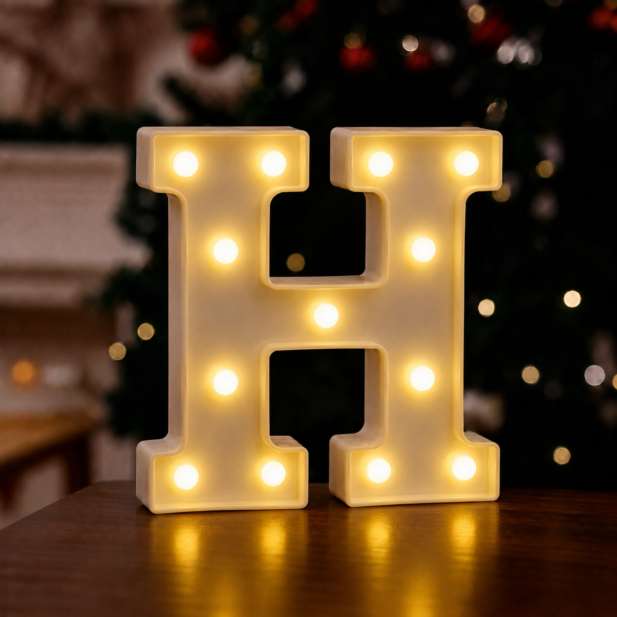 Illuminated English Letter Lamp For Parties And Weddings