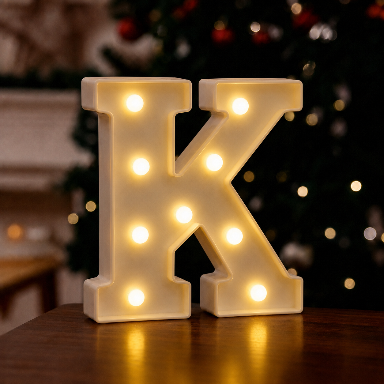 Illuminated English Letter Lamp For Parties And Weddings